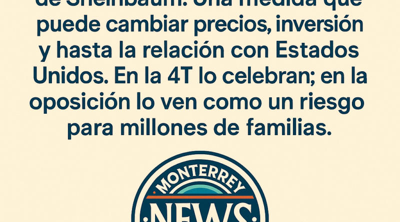 ¿La política arancelaria es un paso firme para México o un riesgo para el bolsillo de las familias?