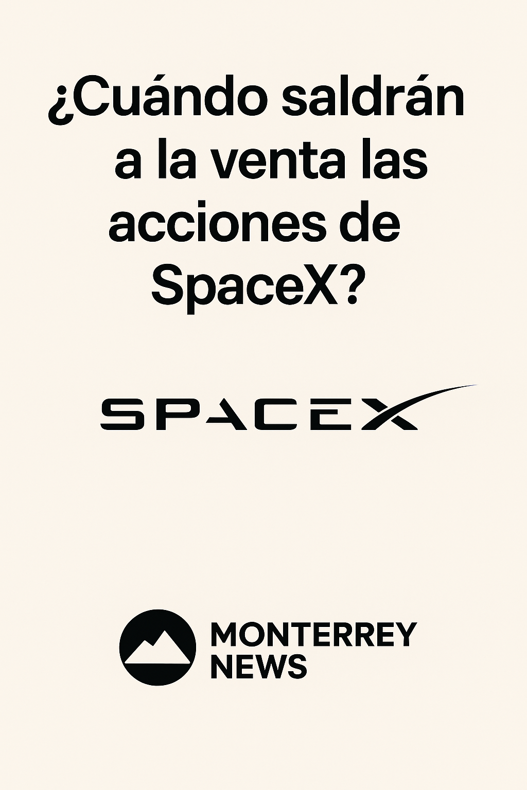 ¿Cuándo saldrán a la venta las acciones de SpaceX? Esto es lo que se sabe