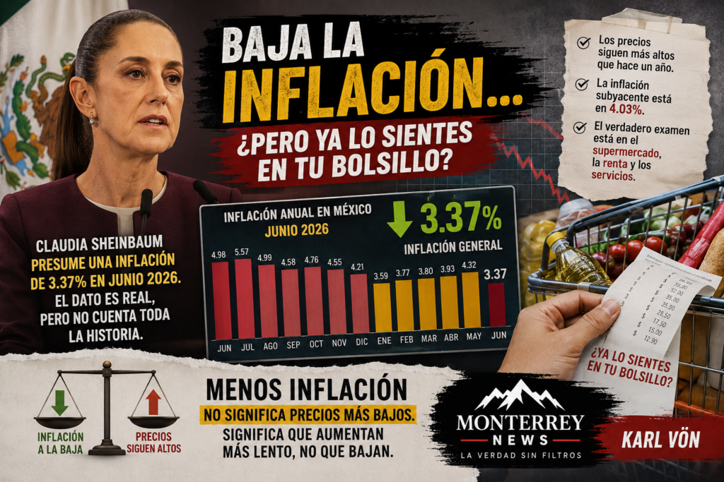 Imagen de portada del análisis sobre inflación y costo de vida en México en 2026