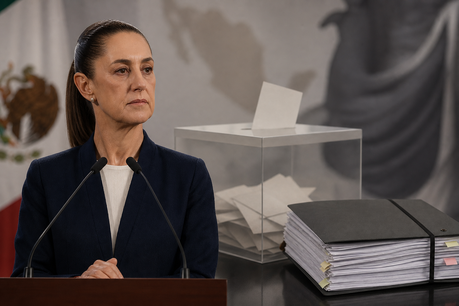 ¿Claudia Sheinbaum sería “espuria” si se comprobara dinero del narco? Esto dice la ley y lo que hoy está probado