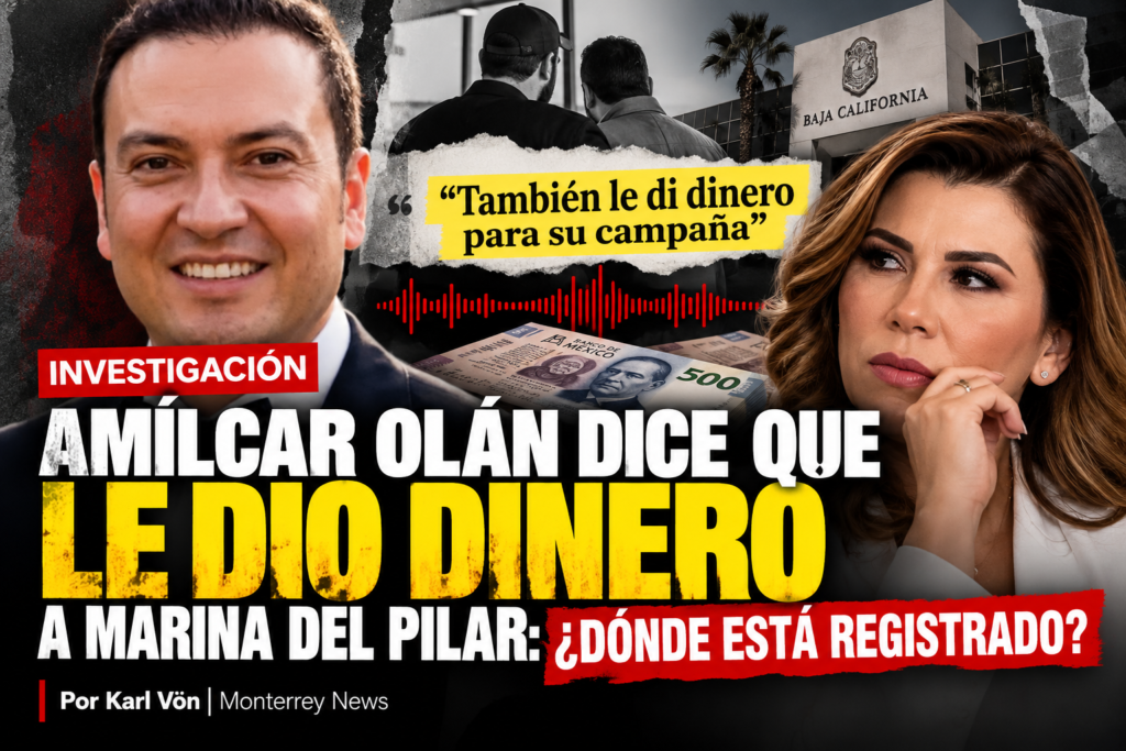 Amílcar Olán y Marina del Pilar - investigación sobre supuesto dinero para campaña