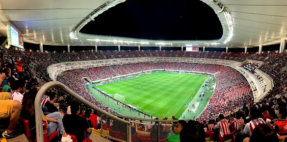 Estadio Akron durante un partido en marzo de 2019. Fotografía de archivo.