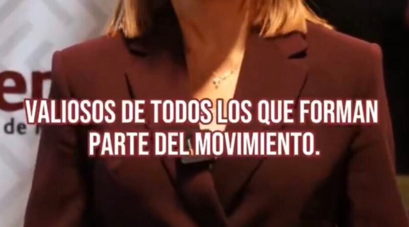 Clara Luz Flores, coordinadora estatal de Morena en Nuevo León rumbo a 2027
