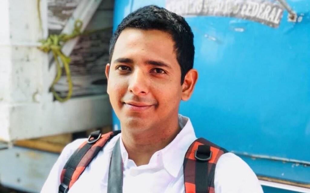 Imagen de la cobertura sobre el asesinato del periodista Hamurabi Huesca en Oaxaca