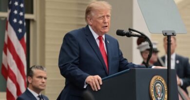 Donald Trump, imagen de la cobertura sobre sus declaraciones relacionadas con los cárteles en México