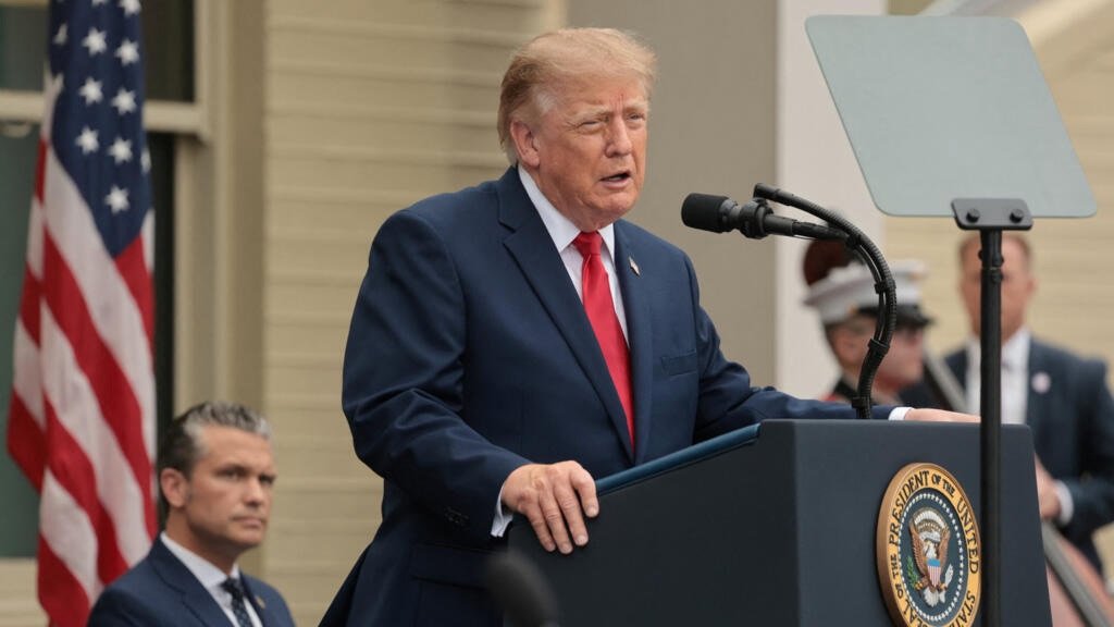 Donald Trump, imagen de la cobertura sobre sus declaraciones relacionadas con los cárteles en México