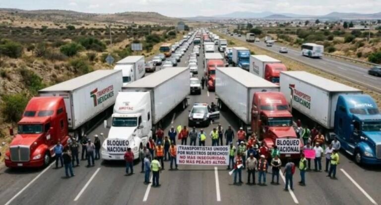 Paro de transportistas en México: causas, afectaciones en Nuevo León y riesgos para la economía
